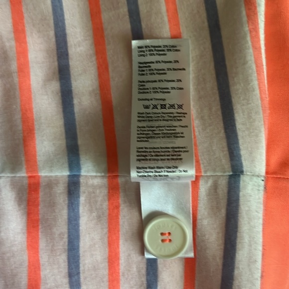 Joules Waterproof & Breathable Neon Orange Hooded jacket size 4 - Picture 12 of 12